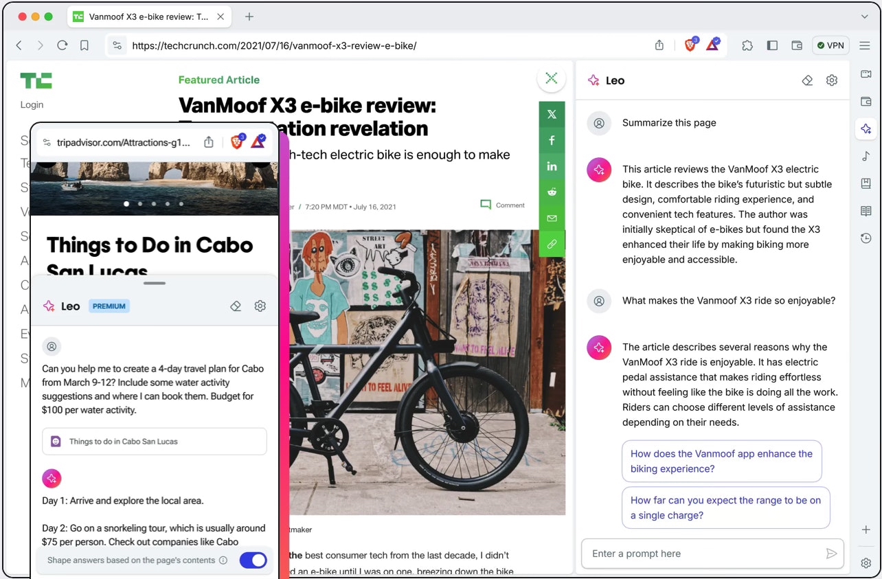 Brave Leo AI — Early-Stage Research & Product Strategy